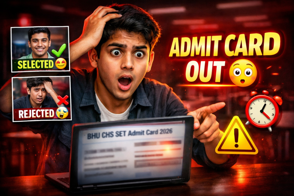 BHU CHS SET Admit Card 2026