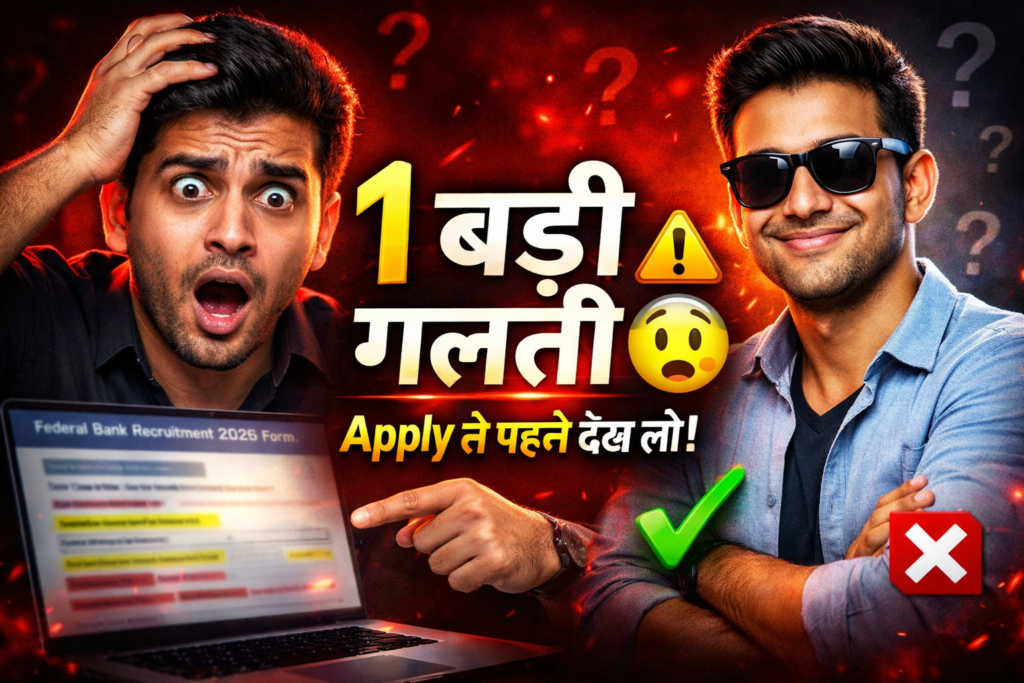 Federal Bank Recruitment 2026