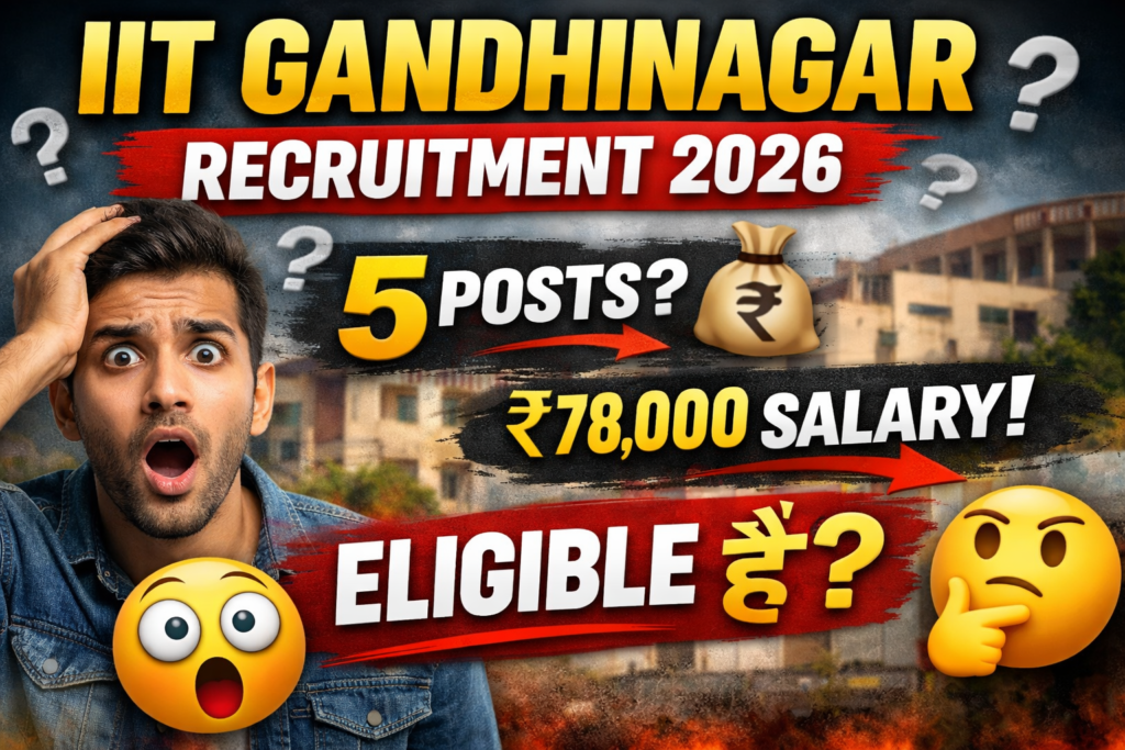IIT Gandhinagar Recruitment 2026