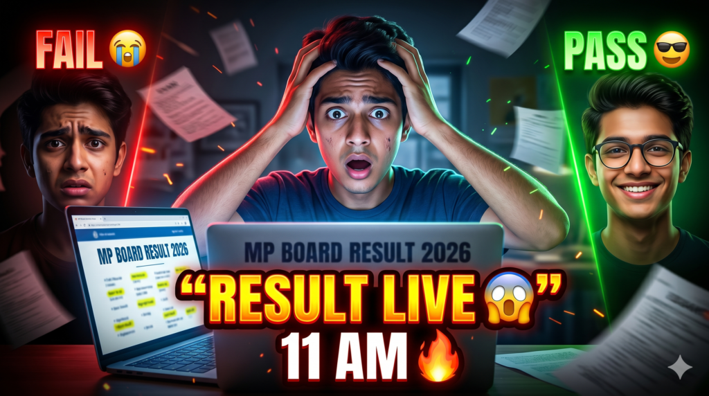 MP Board 10th 12th Result 2026