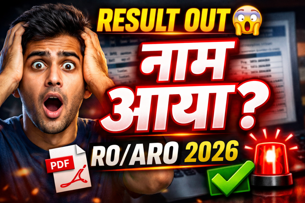 UPPSC RO ARO Final Result 2026