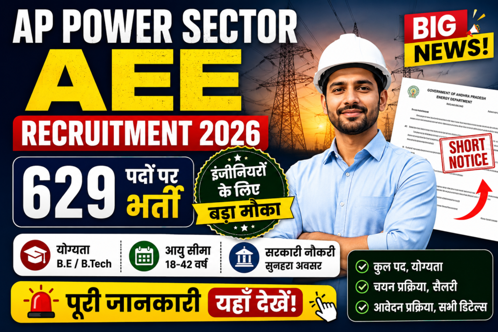 AP Power Sector AEE Recruitment 2026